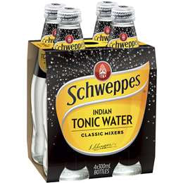 Schweppes Indian Tonic Water 4pk