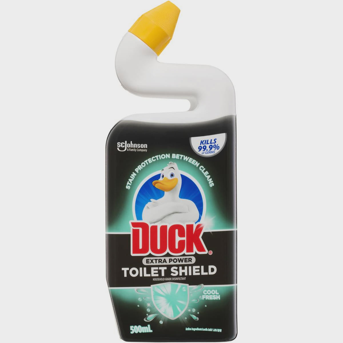 Duck Extra Power Toilet Shield, Gel Toilet Cleaner Cool Fresh 500ml
