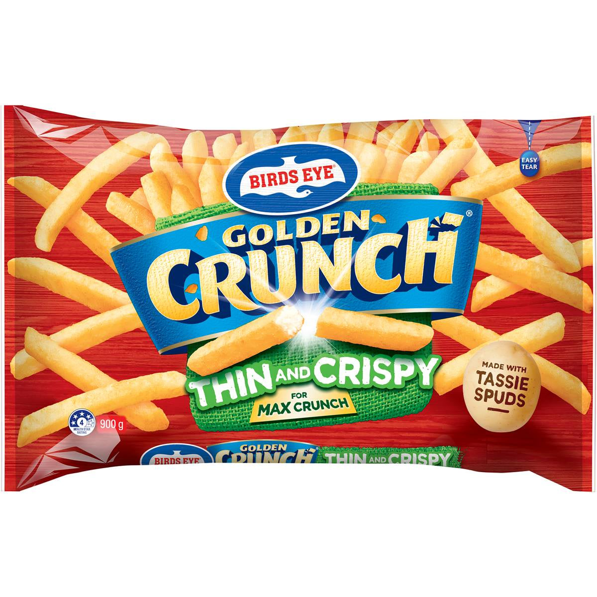 Birds Eye Golden Crunch Thin & Crispy Chips 900g