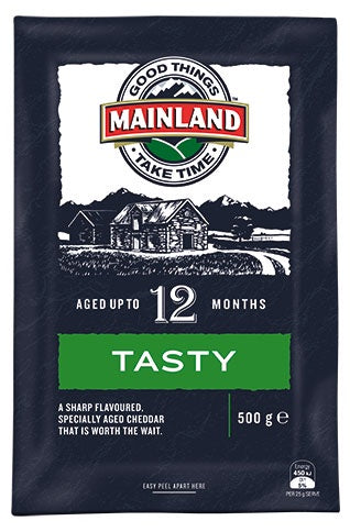 Mainland Cheese Tasty 500g
