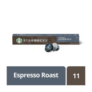 Starbucks By Nespresso Espresso Roast Coffee Pods 10 Pack