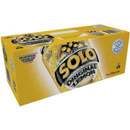 Schweppes Solo Cans 10 x 375ml