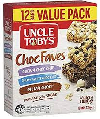 Uncle Tobys Choc Faves Muesli Bars 15 Pack