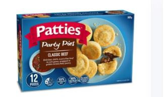 Patties Party Pies 560g