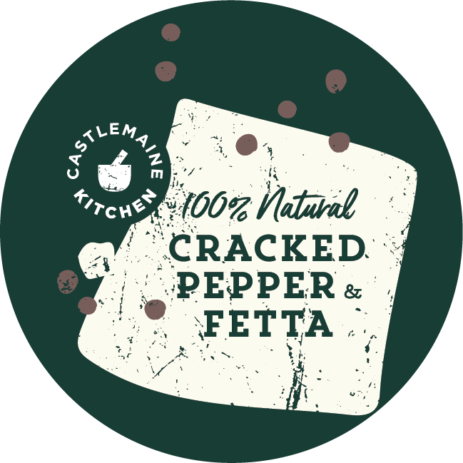 Castlemaine Kitchen Cracked Pepper & Fetta Dip 200g
