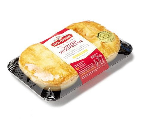 Baked Provisions Chicken Vegetable Pie 2 Pk 420g
