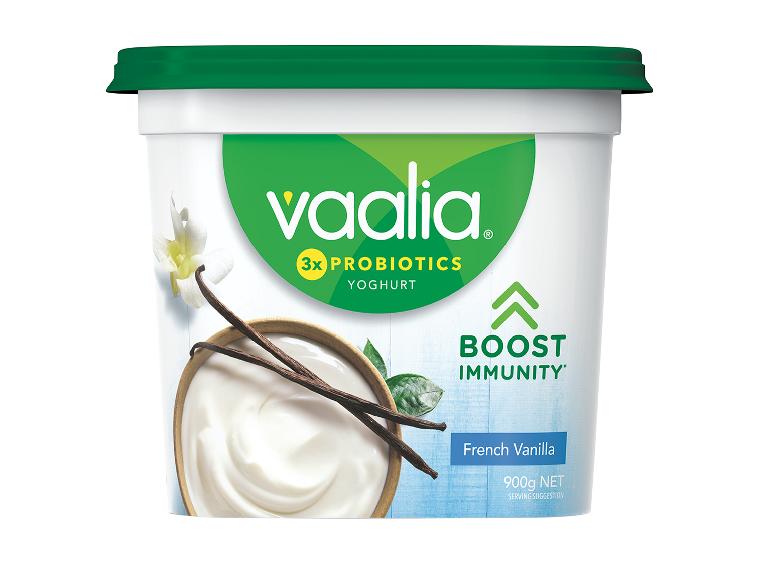 Vaalia Yoghurt French Vanilla 900g