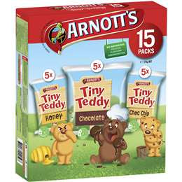 Arnott's Tiny Teddy 15pk 375g