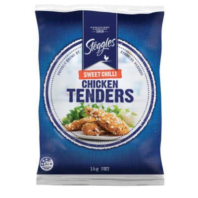 Steggles Sweet Chilli Chicken Tenders 1kg