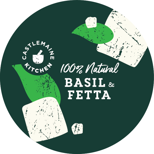 Castlemaine Kitchen Basil & Fetta Dip 200g
