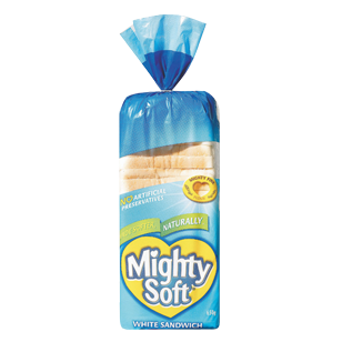Mighty Soft White Sandwich Bread 650g